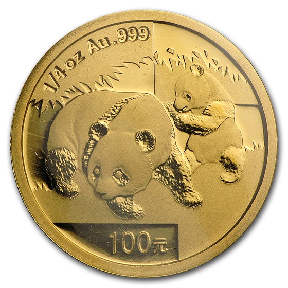 2008 China 1/4 oz Gold Panda BU (Sealed) 2008 China 1/4 oz Gold Panda BU (Sealed)