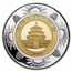 2008 China 1 oz Gold Bi-Metallic Panda Lunar Rat (w/ Box & COA)