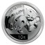 2008 China 1 oz Silver Panda BU (In Capsule)