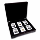 2008 China 6-Coin Gold & Silver Olympic Proof Set PF-70 NGC (II)