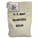 2008-D Arizona State Quarter $25 Sealed Mint Bag BU