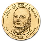 2008-D John Quincy Adams Presidential Dollar BU