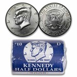 2008-D Kennedy Half Dollar 20-Coin Mint Wrapped Roll BU
