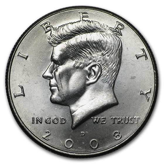 2008-D Kennedy Half Dollar BU 2008-D Kennedy Half Dollar BU