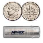 2008-D Roosevelt Dime 50-Coin Roll BU