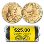 2008-D Sacagawea Dollar (25-Coin Mint Roll) BU
