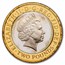 2008 Great Britain Proof Gold/Silver £2 Olympic Handover Set
