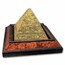 2008 Isle of Man 1 oz Gold Crown King Tut Triangle/Pyramid (Dmg)