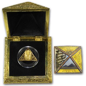 2008 Isle of Man 1 oz Proof Gold Crown King Tut Triangle/Pyramid 2008 Isle of Man 1 oz Proof Gold Crown King Tut Triangle/Pyramid