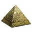 2008 Isle of Man 3 Coin Proof Gold King Tut Triangle/Pyramid