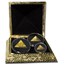 2008 Isle of Man 3 Coin Proof Gold King Tut Triangle/Pyramid
