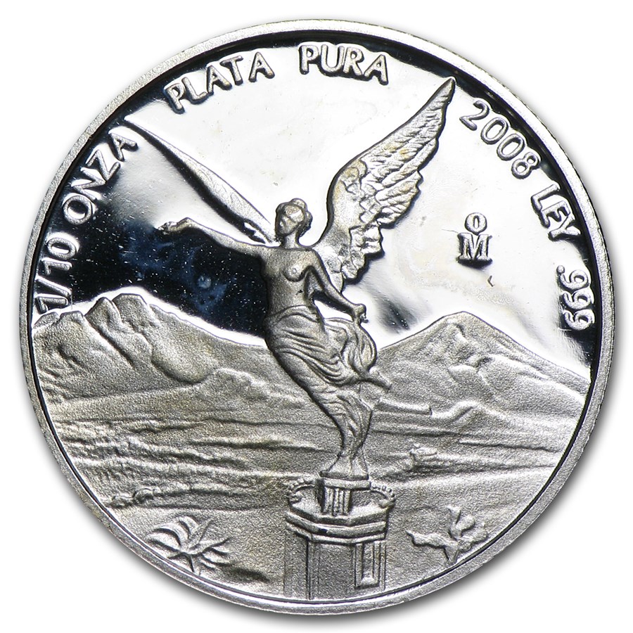 2008 Mexico 1/10 oz Silver Libertad Proof