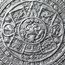 2008 Mexico 1 kilo Silver Aztec Calendar (w/Box & COA)