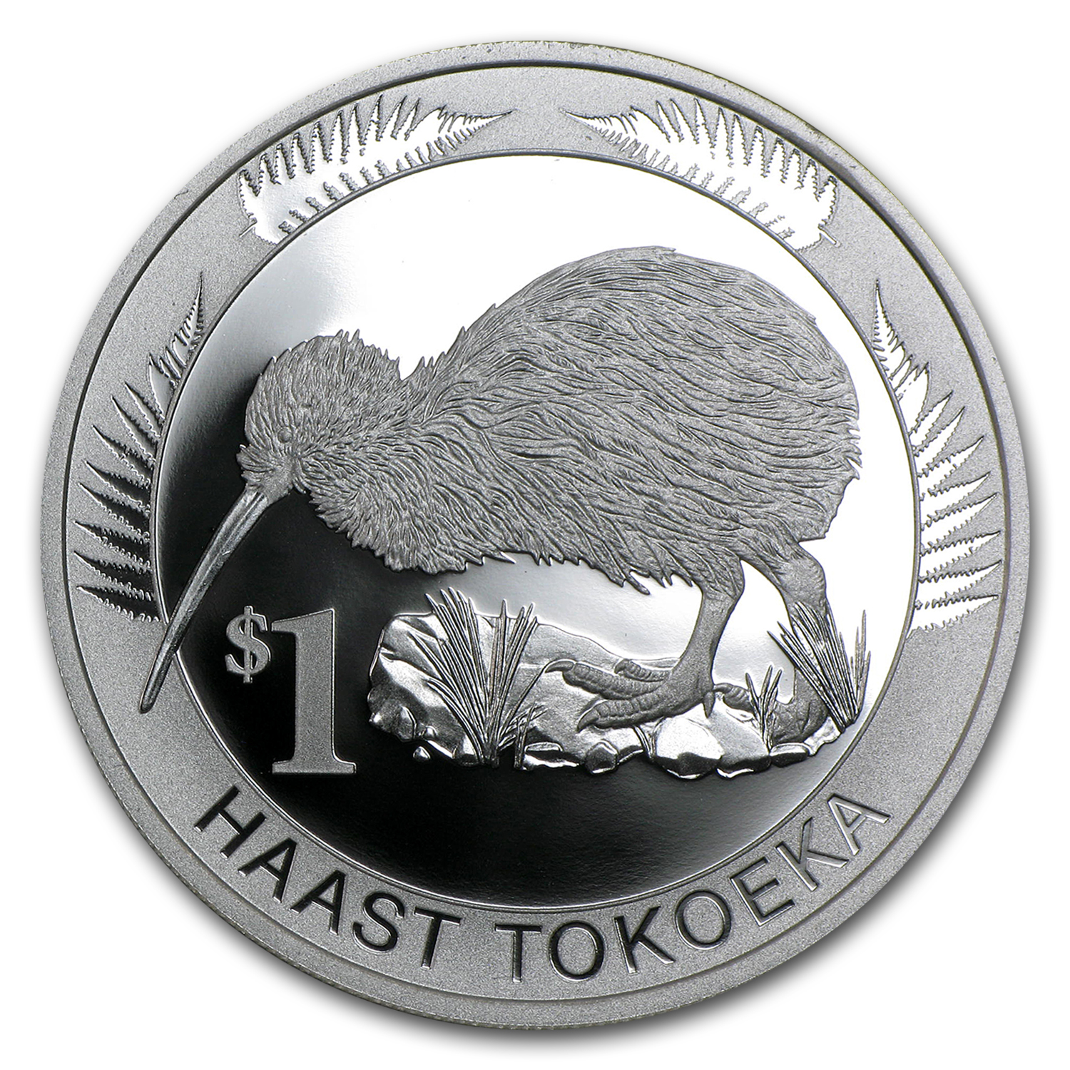 Buy 2008 New Zealand 1 oz Silver Icons $1 Kiwi Proof | APMEX