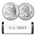 2008-P Hawaii Statehood Quarter 40-Coin Roll (Mint Wrapped)