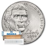 2008-P Jefferson Nickel 40-Coin Roll BU