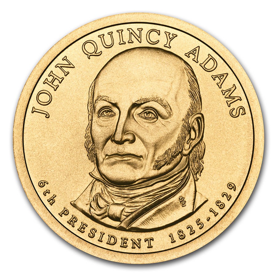 2008-P John Quincy Adams Presidential Dollar BU