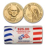 2008-P Martin Van Buren 25-Coin Presidential Dollar Roll