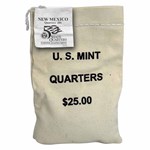 2008-P New Mexico State Quarter $25 Sealed Mint Bag BU