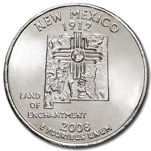 Buy 2008-P New Mexico State Quarter BU | APMEX Buy 2008-P New Mexico State Quarter BU | APMEX