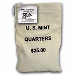 2008-P Oklahoma State Quarter $25 Sealed Mint Bag BU