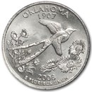 2008-P Oklahoma State Quarter BU