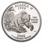 2008-S Alaska State Quarter Gem Proof 40-Coin Roll