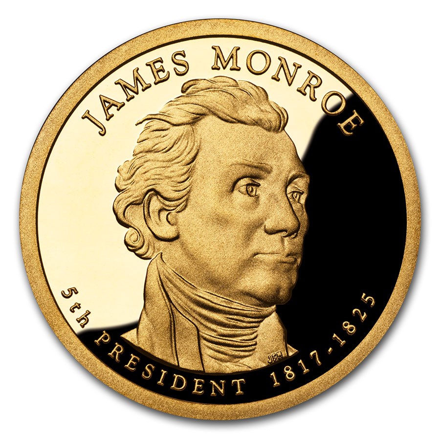 2008-S James Monroe Presidential Dollar Proof