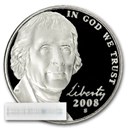 2008-S Jefferson Nickel 40-Coin Roll Proof