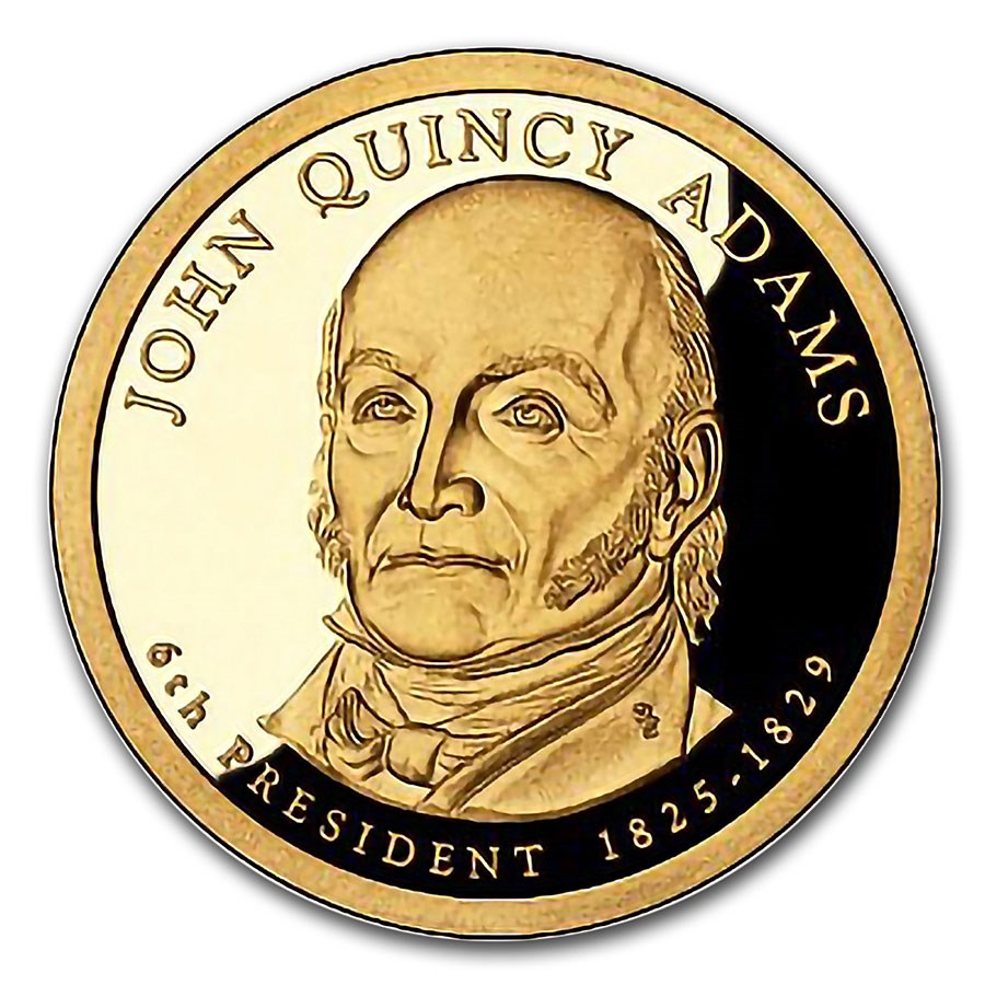 2008-S John Quincy Adams Presidential Dollar Proof