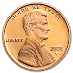 2008-S Lincoln Cent 50-Coin Roll Proof