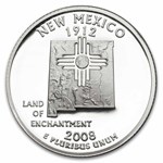 2008-S New Mexico State Quarter Gem Proof 40-Coin Roll (Silver)