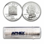 2008-S New Mexico State Quarter Gem Proof 40-Coin Roll (Silver)