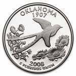 2008-S Oklahoma State Quarter Gem Proof 40-Coin Roll