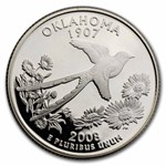 2008-S Oklahoma State Quarter Gem Proof (Silver) 40-Coin Roll