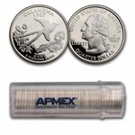 2008-S Oklahoma State Quarter Gem Proof (Silver) 40-Coin Roll
