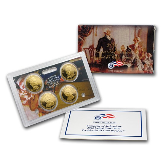 2008-S Presidential Dollar Proof Set 2008-S Presidential Dollar Proof Set