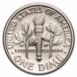 2008-S Roosevelt Dime 50-Coin Roll Proof (Clad)