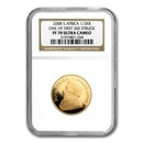 2008 South Africa 1/2 oz Gold Krugerrand PF-70 NGC (1st Strike)