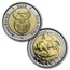 2008 South Africa 2-Coin Gold Oom Paul Proof Set (w/Box & COA)