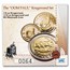 2008 South Africa 3-Coin Gold Oom Paul Proof Set (w/Box & COA)