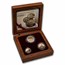 2008 South Africa 3-Coin Gold Oom Paul Proof Set (w/Box & COA)