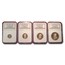 2008 South Africa 4-Coin Gold Krugerrand Proof Set PF-70 NGC