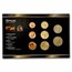 2008 Spain 1 Cent-2 Euro 8-Coin Euro Set BU