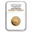 2008 Switzerland Proof Gold 50 Francs Planet Earth PF-69 NGC
