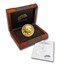 2008-W 1/10 oz Gold Buffalo BU (w/Box & COA)