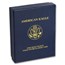 2008-W 1/2 oz Burnished American Gold Eagle (w/Box & COA)