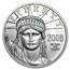 2008-W 1/2 oz Burnished American Platinum Eagle (w/Box & COA)