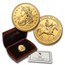 2008-W 1/2 oz Gold Jackson's Liberty BU (w/Box & COA)