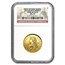 2008-W 1/2 oz Gold Jackson's Liberty MS-70 NGC